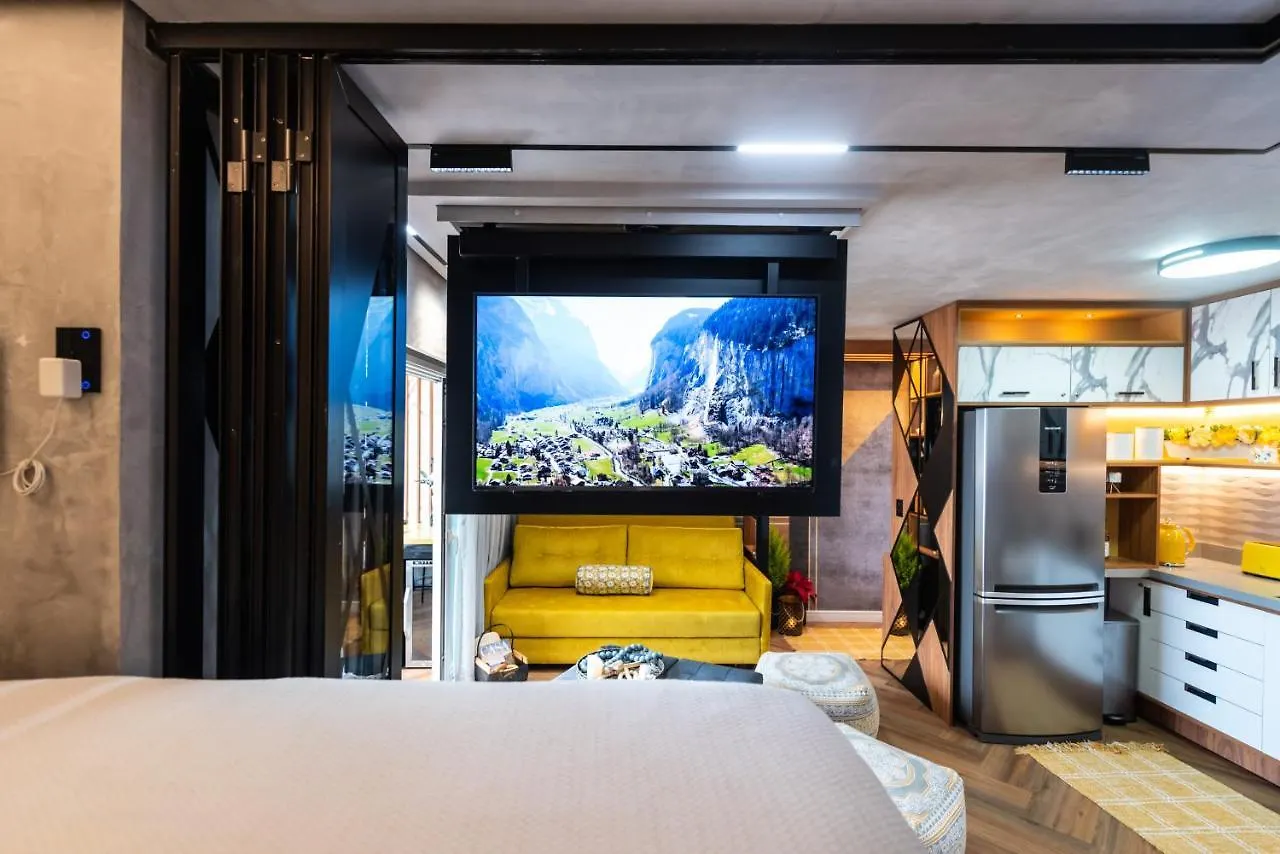 Riverone 23O Andar - Apartamento Ultra Moderno De Luxo 2 Dorm + 2 Banheiros Piscina Borda Infinita Sao Paulo