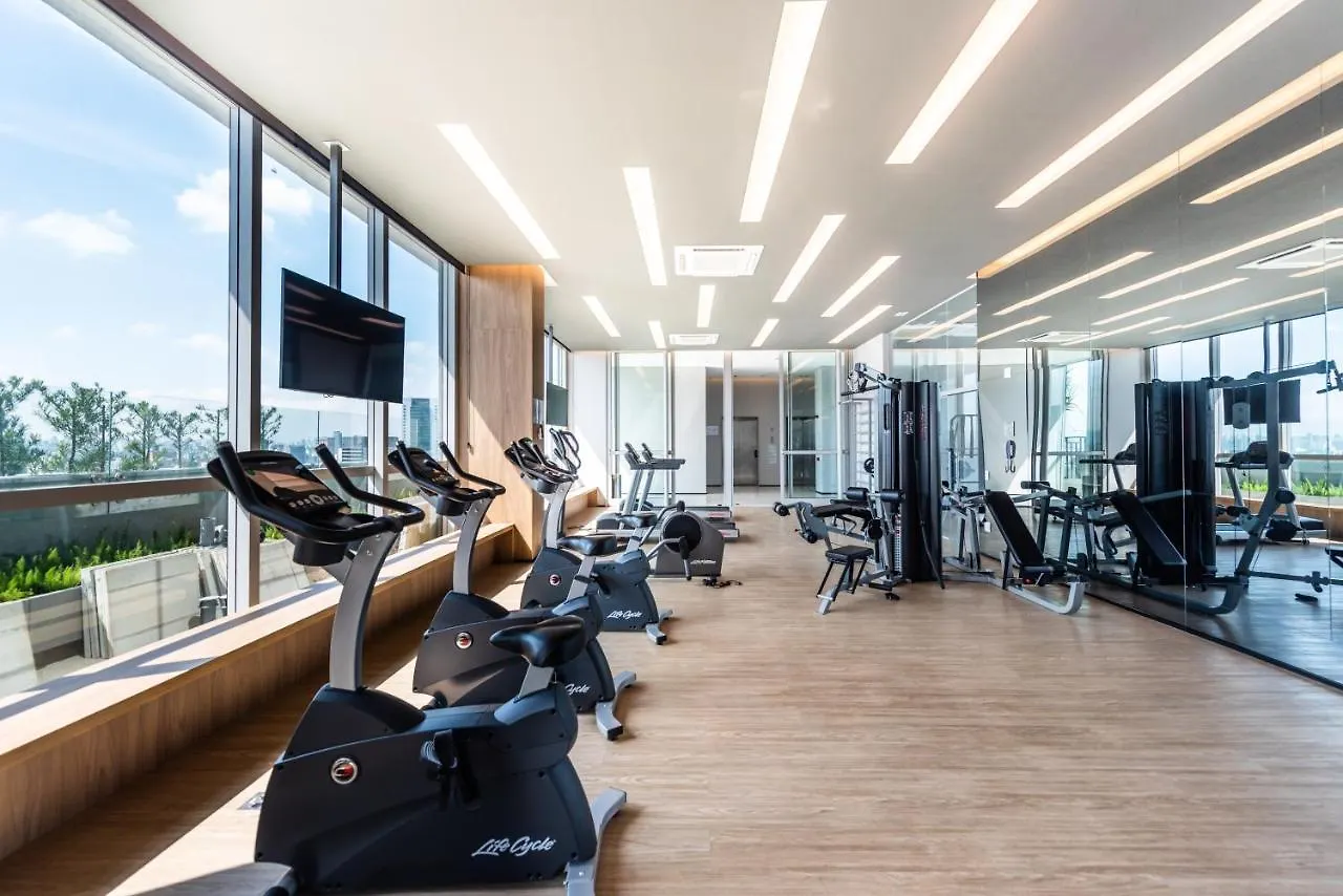 Riverone 23O Andar - Apartamento Ultra Moderno De Luxo 2 Dorm + 2 Banheiros Piscina Borda Infinita Sao Paulo Daire