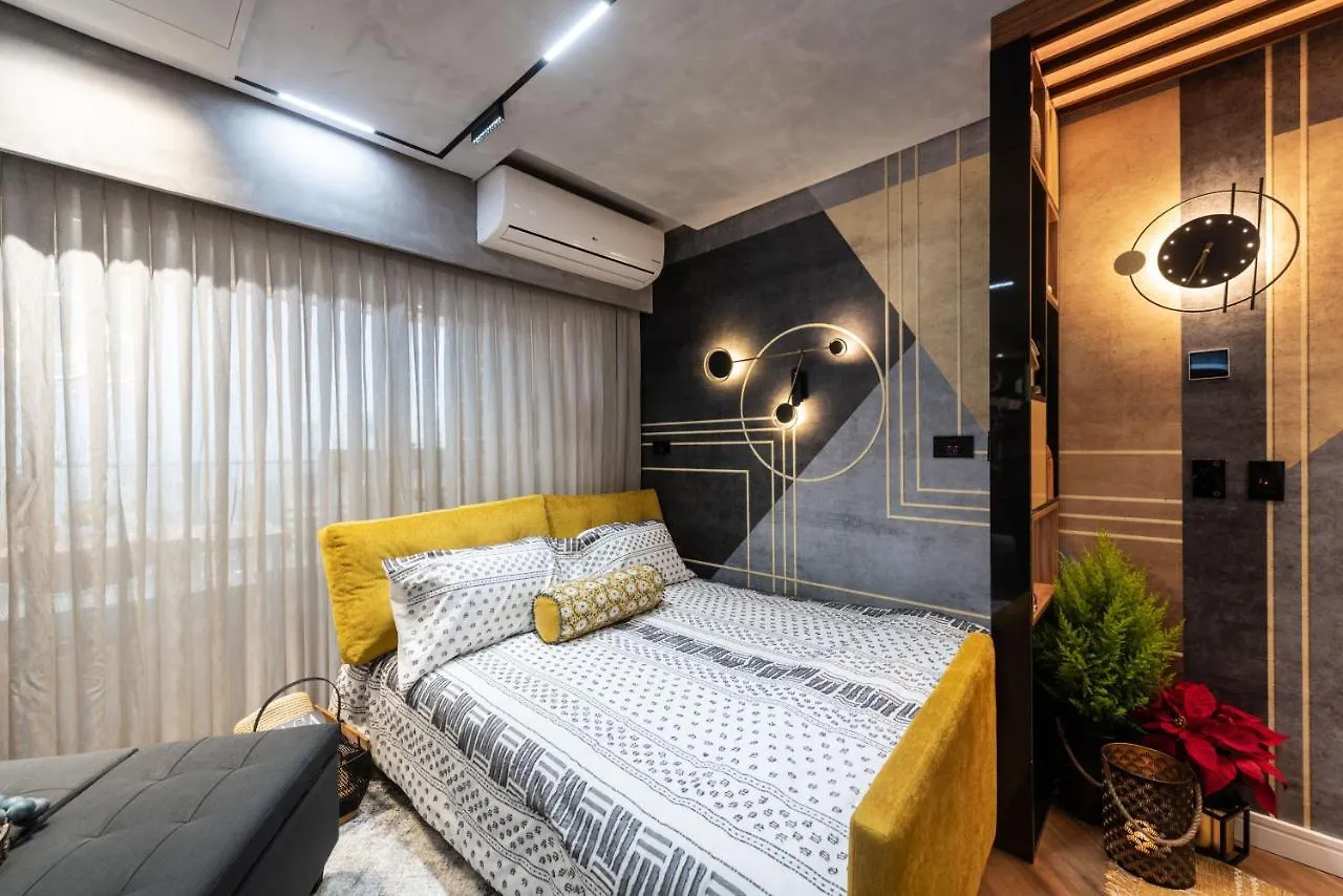 Riverone 23O Andar - Apartamento Ultra Moderno De Luxo 2 Dorm + 2 Banheiros Piscina Borda Infinita Sao Paulo 0*,  Brezilya