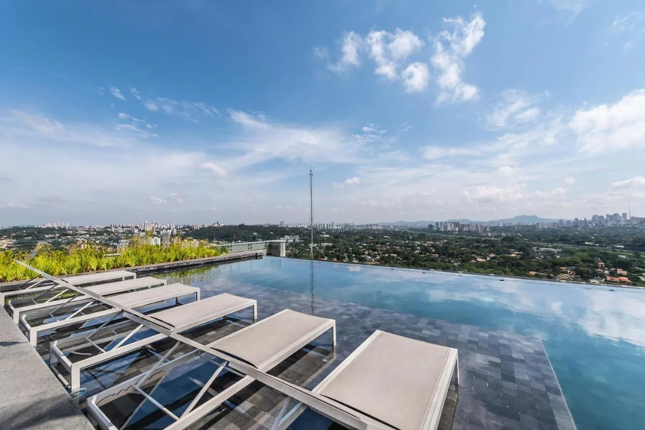 Riverone 23O Andar - Apartamento Ultra Moderno De Luxo 2 Dorm + 2 Banheiros Piscina Borda Infinita Sao Paulo Daire