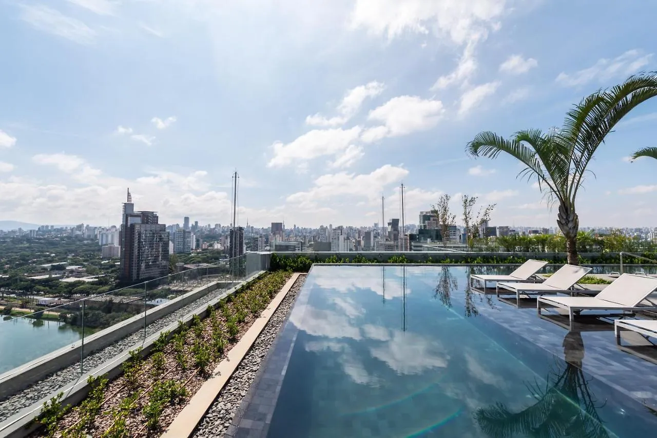 Riverone 23O Andar - Apartamento Ultra Moderno De Luxo 2 Dorm + 2 Banheiros Piscina Borda Infinita Sao Paulo Daire